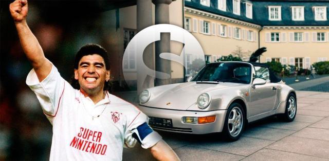 老马1992年开的保时捷 起拍价20万美元 57万成交